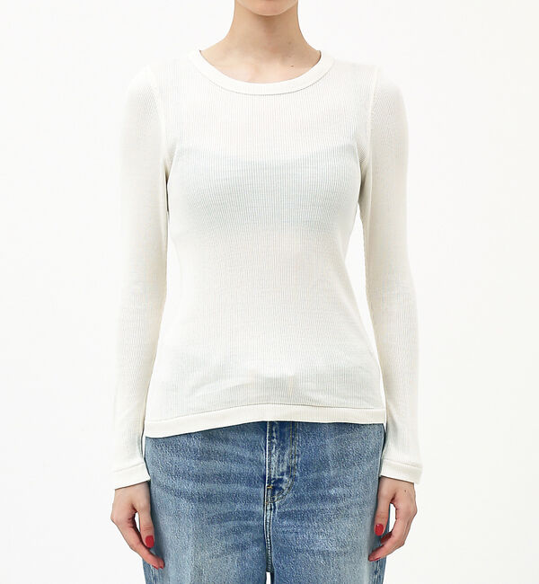 The Store by C' 「【COCUCA】ウォッシャブルシルクプルオーバー」|Tシャツ・カットソー|