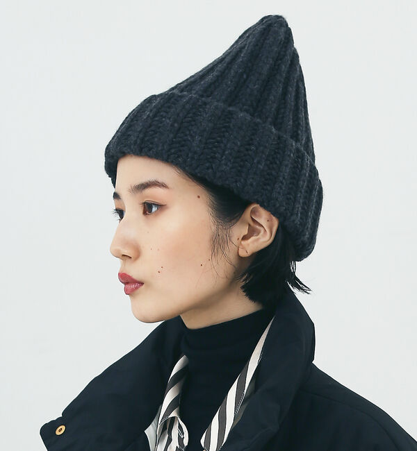 The Store by C' 「【BARNA CASHMERE】カシミヤリブニットキャップ」|その他|