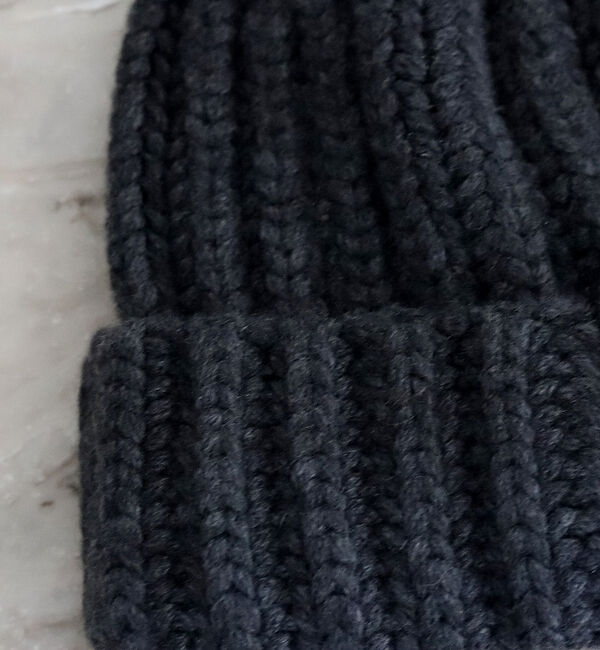 The Store by C' 「【BARNA CASHMERE】カシミヤリブニットキャップ」|その他|