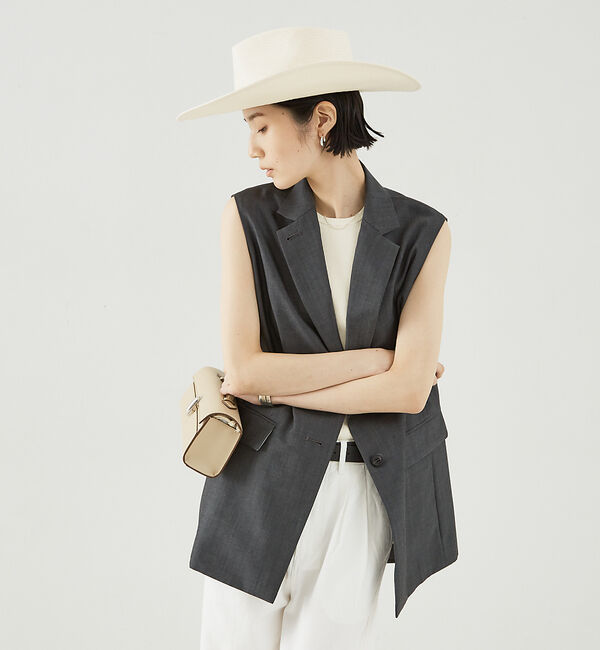 The Store by C' 「【COCUCA】オーバーサイジングベスト」|ダウンベスト・ベスト|