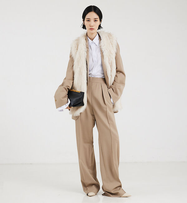 The Store by C' 「【COCUCA】エコファーベスト」|ダウンベスト・ベスト|