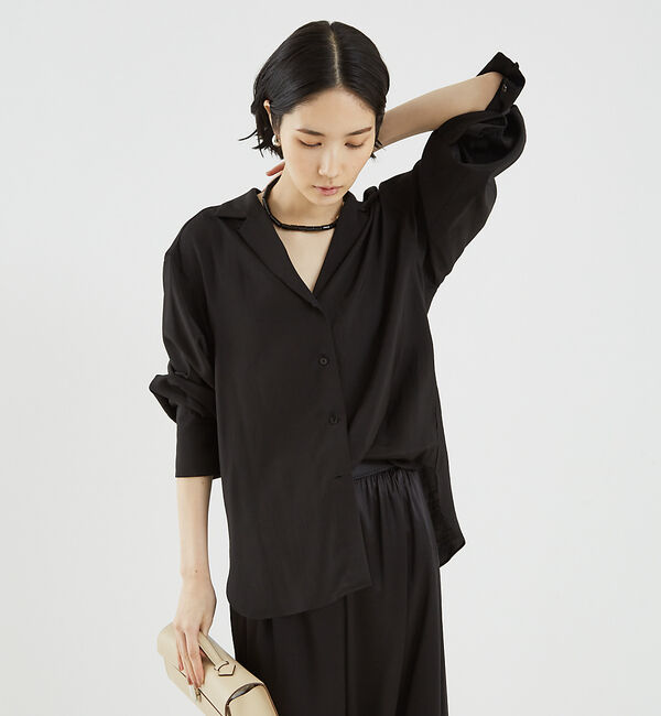 The Store by C' 「【COCUCA】オープンカラーシャツ」|シャツ・ブラウス|