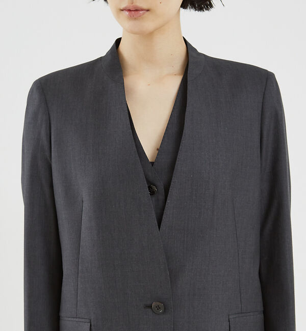 The Store by C' 「【COCUCA】ノーカラージャケット」|ノーカラージャケット|