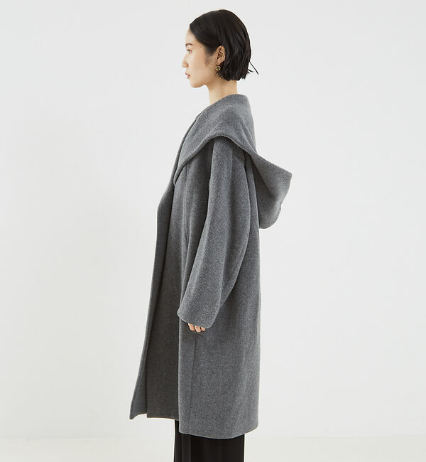 The Store by C' 「【HARUNOBUMURATA】 KAREN／ウールフーディーコート」|その他|
