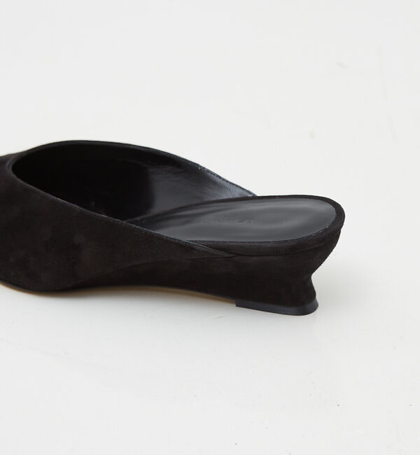 The Store by C' 「【Le Monde Beryl】MICRO WEDGE MULE／スエードミュー」|パンプス|