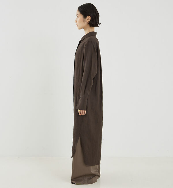 The Store by C' 「【COCUCA】リネンシャツワンピース」|ワンピース|