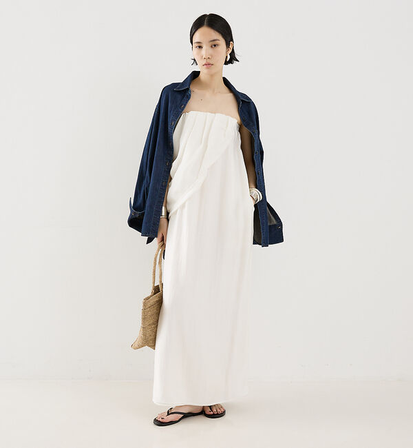 The Store by C' 「【COCUCA】ドレーピングドレス」|ワンピース|