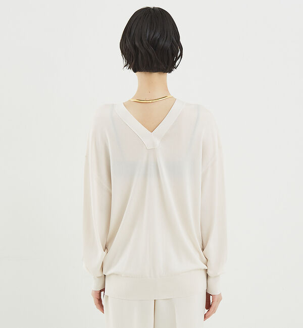 The Store by C' 「【COCUCA】ダブルVネックカーディガン」|カーディガン|