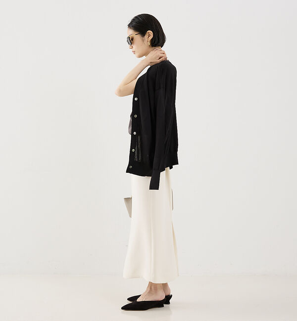 The Store by C' 「【COCUCA】ダブルVネックカーディガン」|カーディガン|