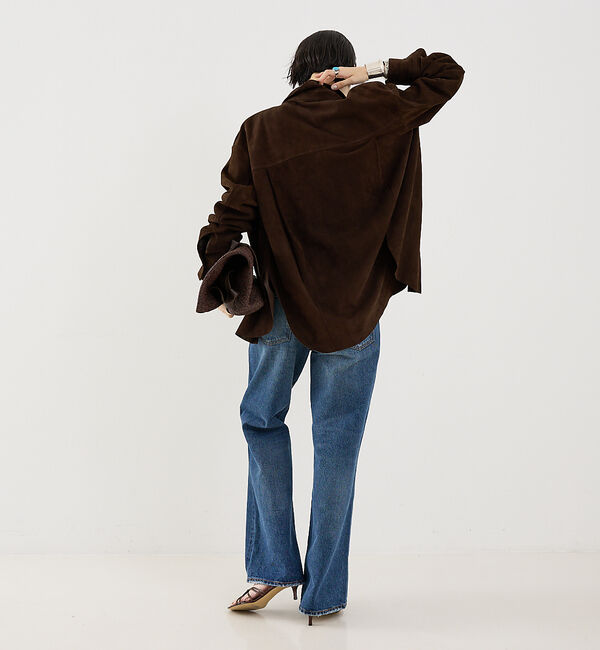 The Store by C' 「【METHODE】NINA in SUEDE／スエードシャツ」|シャツ・ブラウス|
