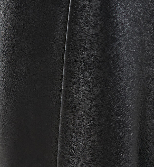 The Store by C' 「【HAIKURE】MID SERENITY LETHER SKIRT／レザースカ」|スカート|