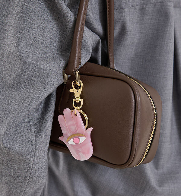 The Store by C' 「【MALUS】アムレットキーチェーン／Pink Khamsa」|チャーム・キーホルダー|