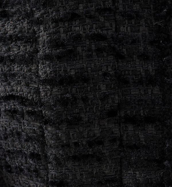 The Store by C' 「【COCUCA】クルーネックツイードジャケット」|ノーカラージャケット|