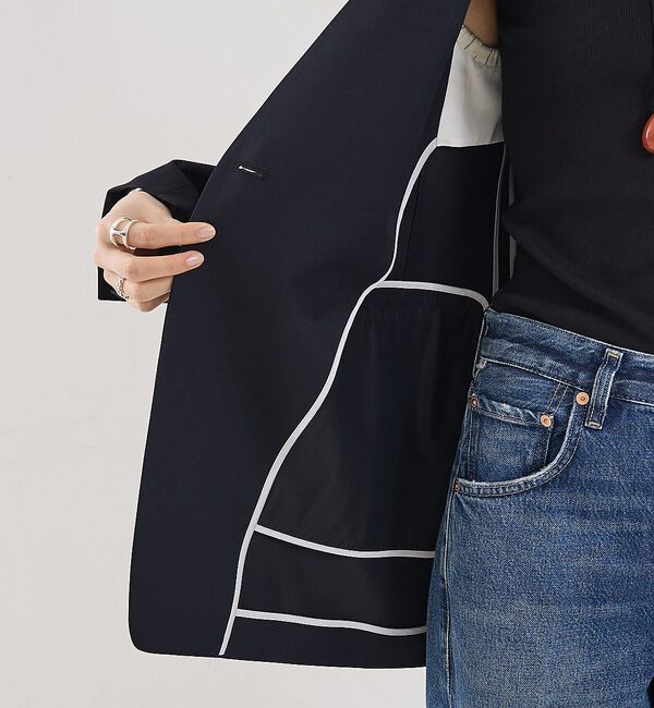 The Store by C' 「【COCUCA】ノーカラージャケット」|ノーカラージャケット|