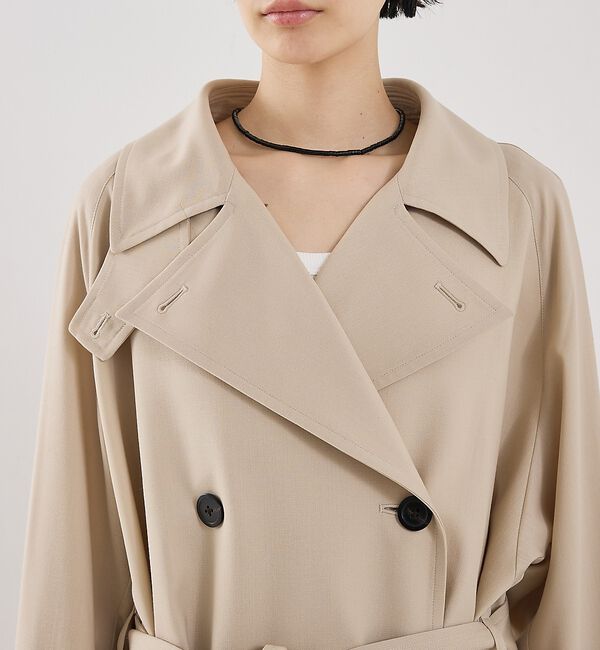 The Store by C' 「【COCUCA】ショートトレンチコート」|トレンチコート|