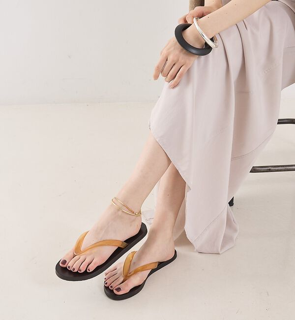 The Store by C' 「【ANCIENT GREEK SANDALS】SAIONARA JELLY／クリ」|サンダル|ベージュ