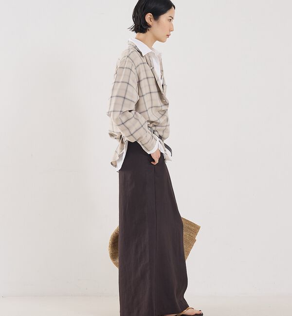 The Store by C' 「【REMI RELIEF】【別注】レーヨンツイルチェックシャツ2」|シャツ・ブラウス|