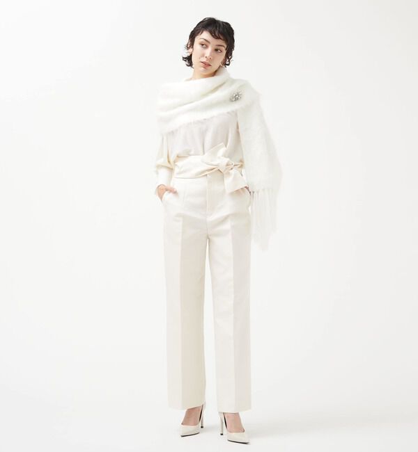 Liesse「モヘア混ボリュームストール」|ストール|