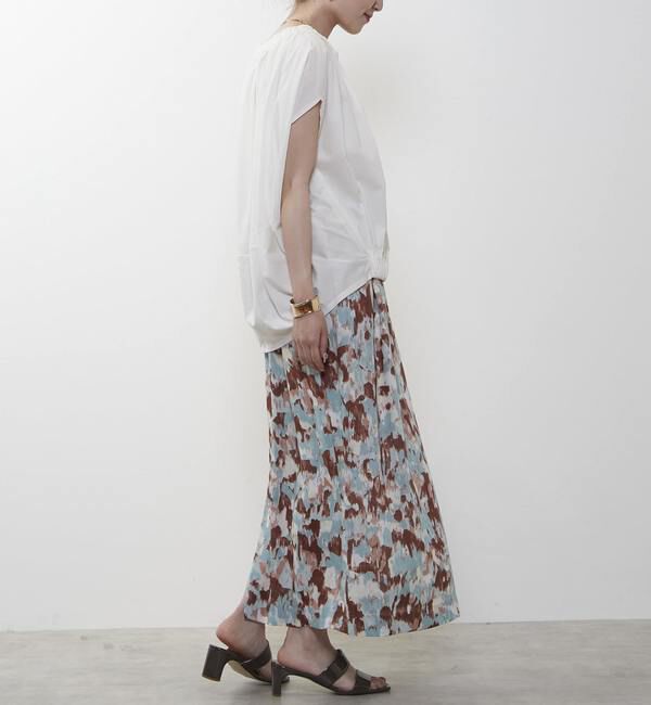 Liesse「カラーペイントスカート」|スカート|