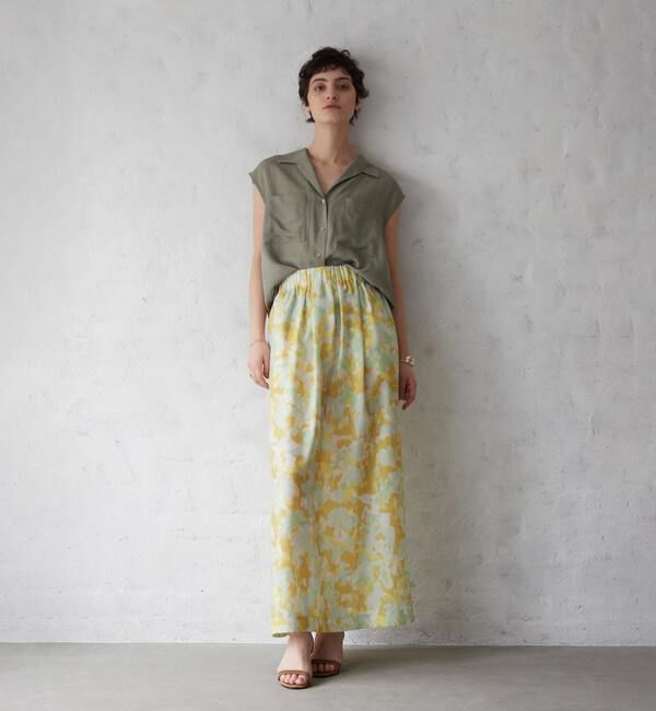 Liesse「カラーペイントスカート」|スカート|