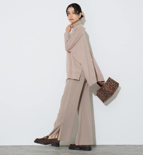 Liesse「【大草直子さんコラボ】リブニットパンツ」|その他|