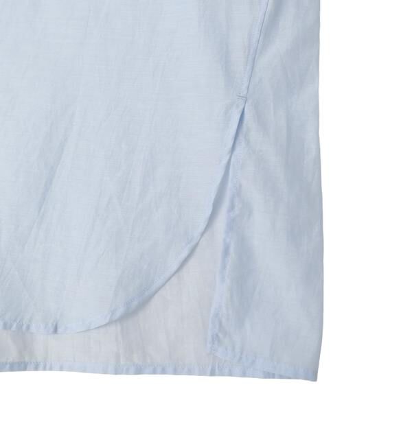 Liesse「【TICCA/ティッカ】コットンシルクスクエアビッグシャツ（TBFS-113）」|シャツ・ブラウス|