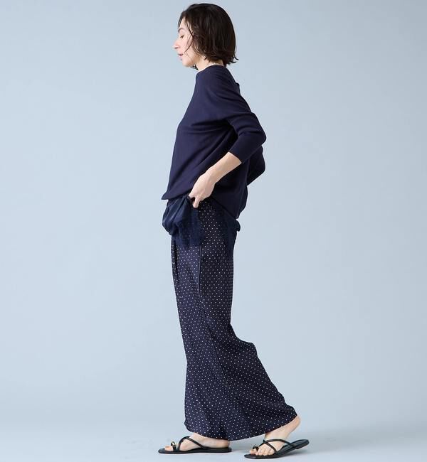 Liesse「【定番】Vネックドルマンニット」|ニット・セーター|