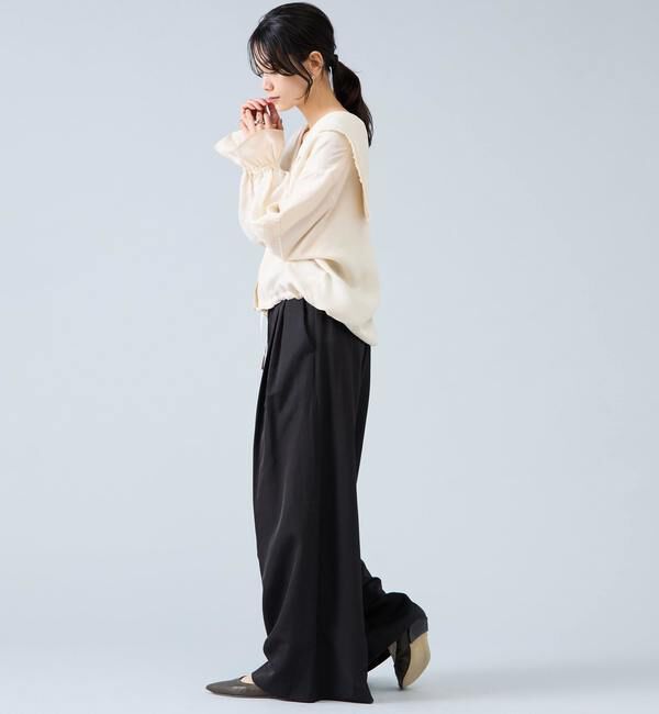 Liesse「セーラーカラーブラウス」|シャツ・ブラウス|