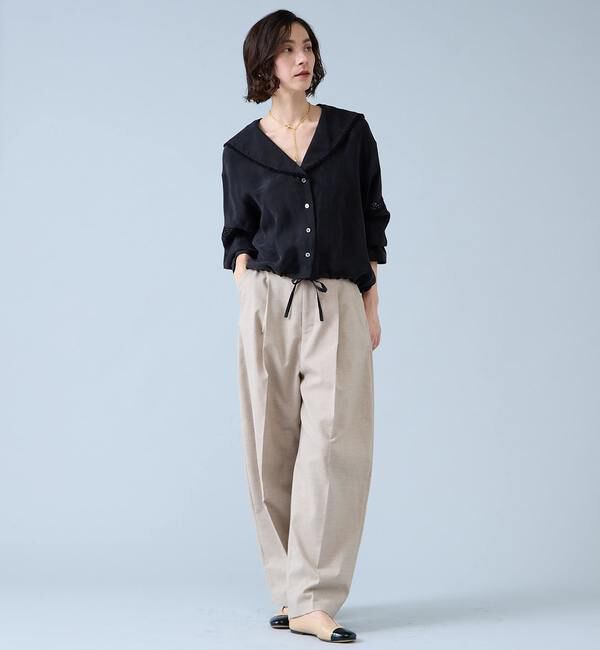 Liesse「セーラーカラーブラウス」|シャツ・ブラウス|