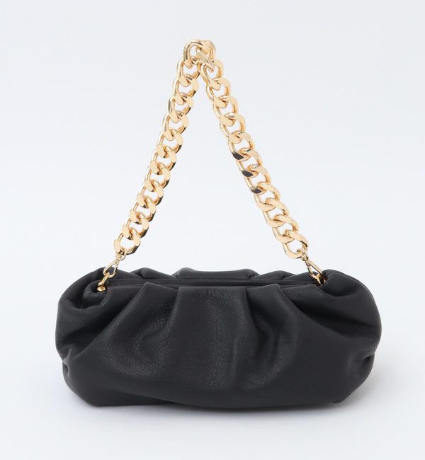 A_「【BRENTELLA/ブレンテッラ】レザークラッチバッグ」|クラッチバッグ|ブラック