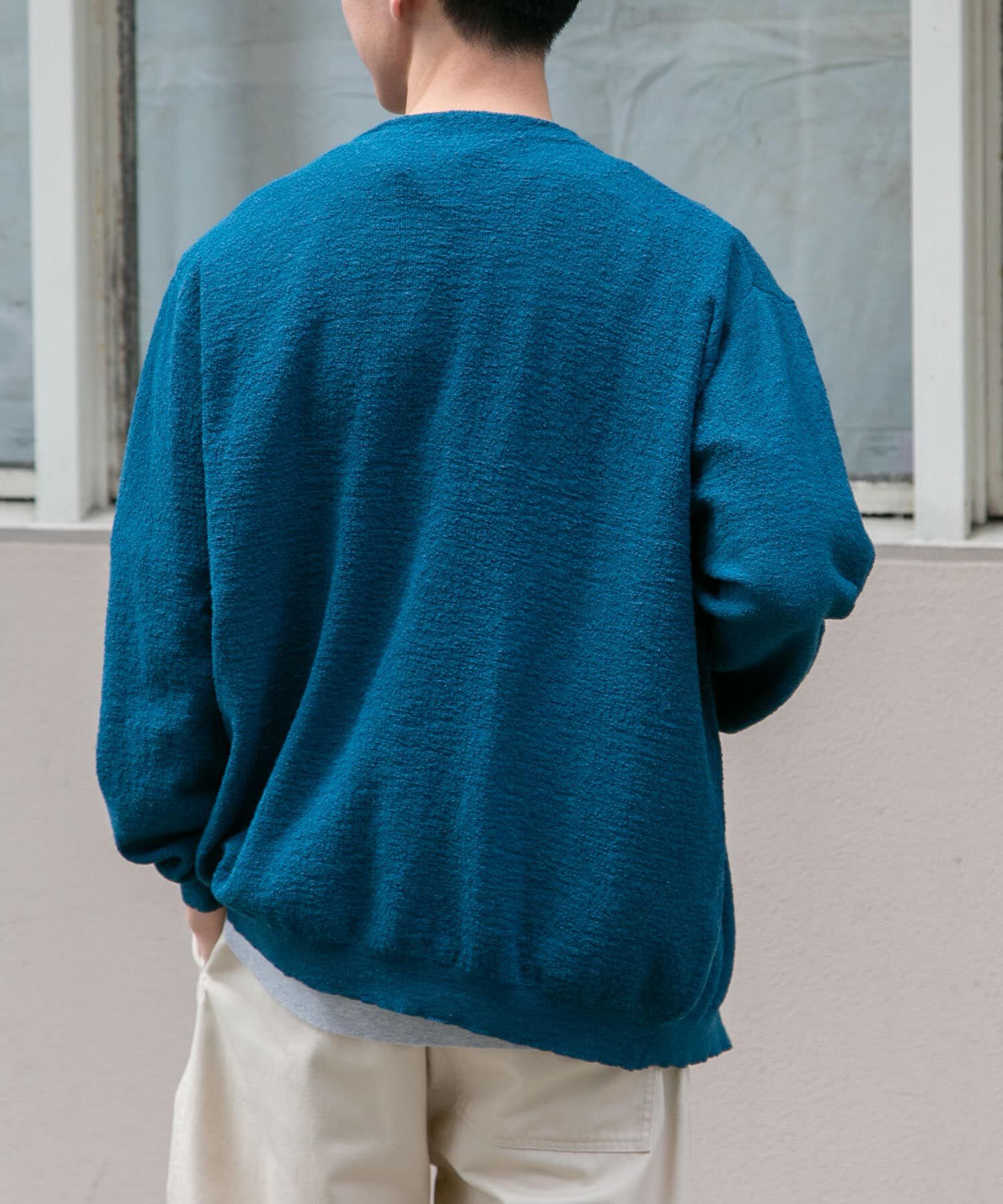 URBAN RESEARCH DOORS「FORK&SPOON　PEウォッシャブルニットカーディガン」|カーディガン|