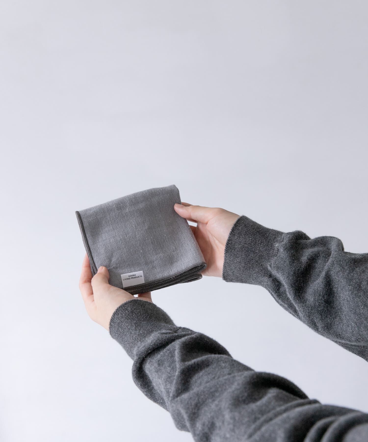 URBAN RESEARCH DOORS「DOORS LIVING PRODUCTS　ガーゼハンカチ」|タオル|グレー