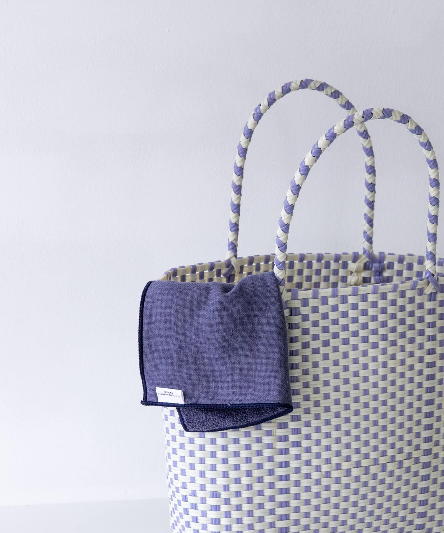 URBAN RESEARCH DOORS「DOORS LIVING PRODUCTS　ガーゼハンカチ」|タオル|ネイビー