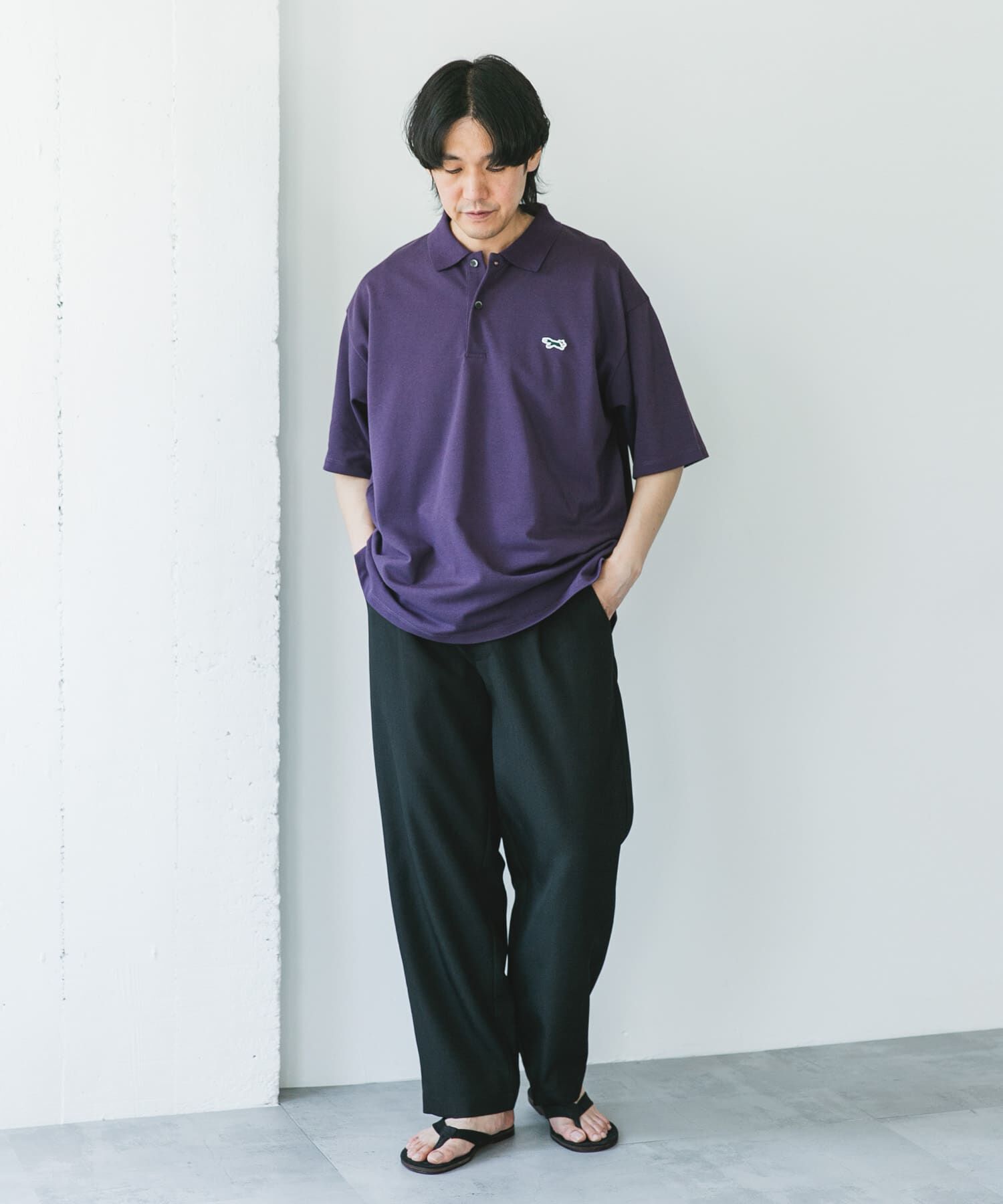 URBAN RESEARCH DOORS「『XLサイズ/WEB限定』『別注』PENNEYS&times;DOORS　THE FOX 鹿の子 ポロシャツ」|ポロシャツ|