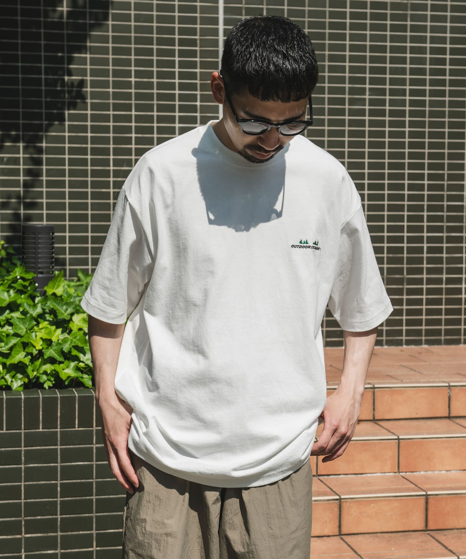 URBAN RESEARCH DOORS「OUTDOOR EXCHANGE SHORT-SLEEVE T-SHIRTS」|Tシャツ・カットソー|