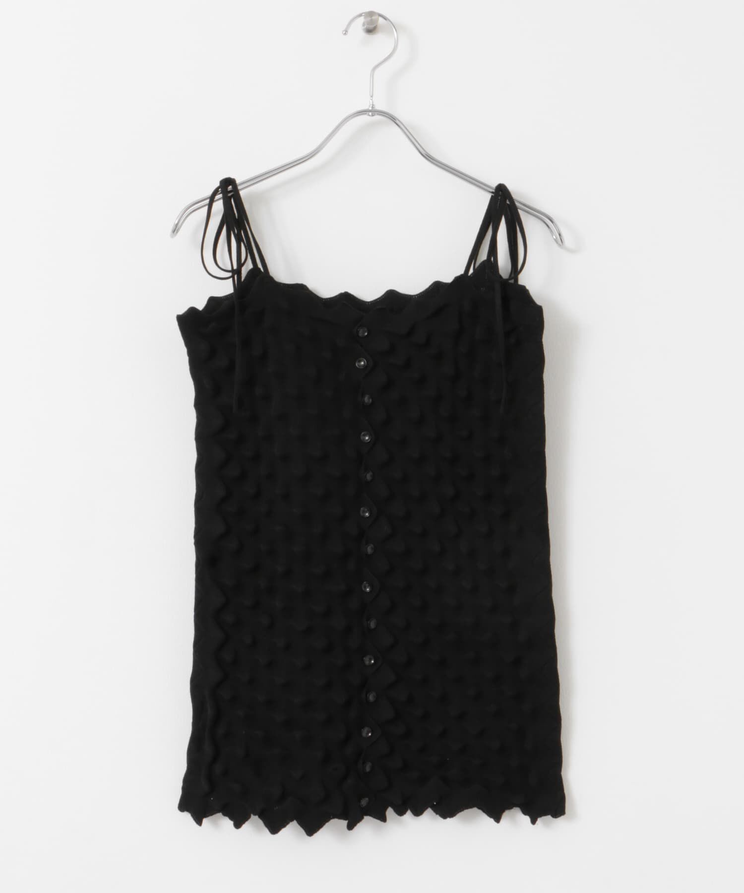 URBAN RESEARCH DOORS「OPEN SESAME CLUB　durian camisole」|キャミソール|ブラック