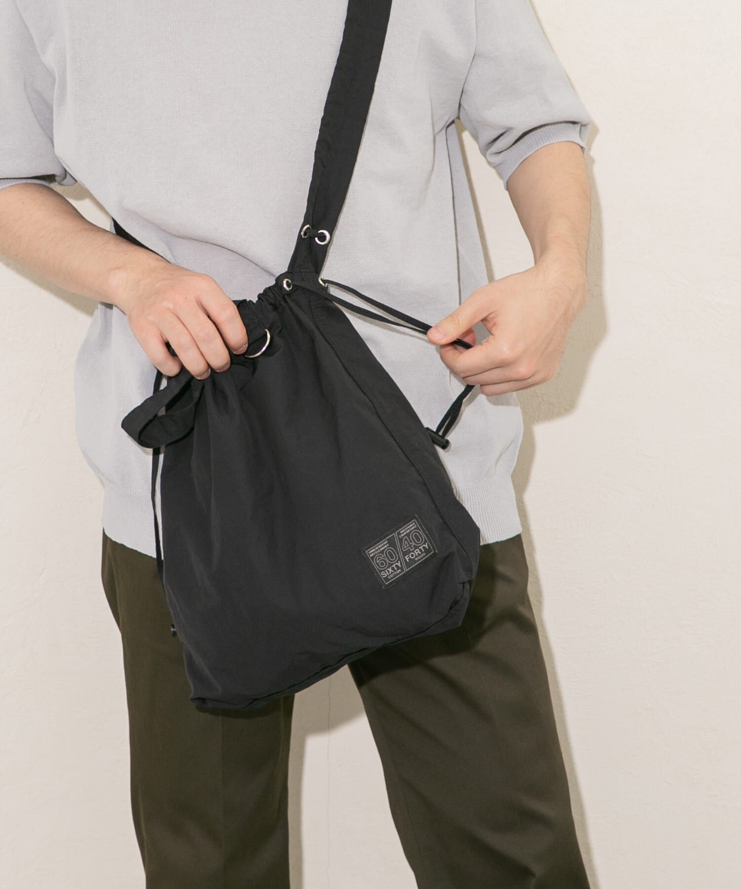 RODE SKO「『ユニセックス』ミニロクヨンギャザーショルダートート」|ショルダー・メッセンジャー|