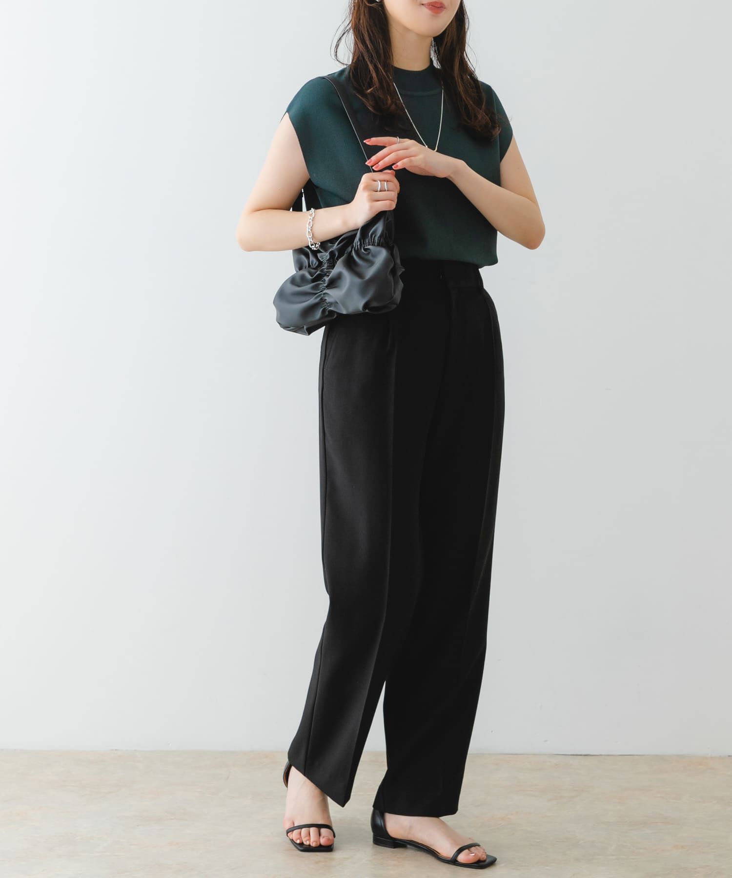 RODE SKO「シャーリングワンハンドルバッグ」|ハンドバッグ|