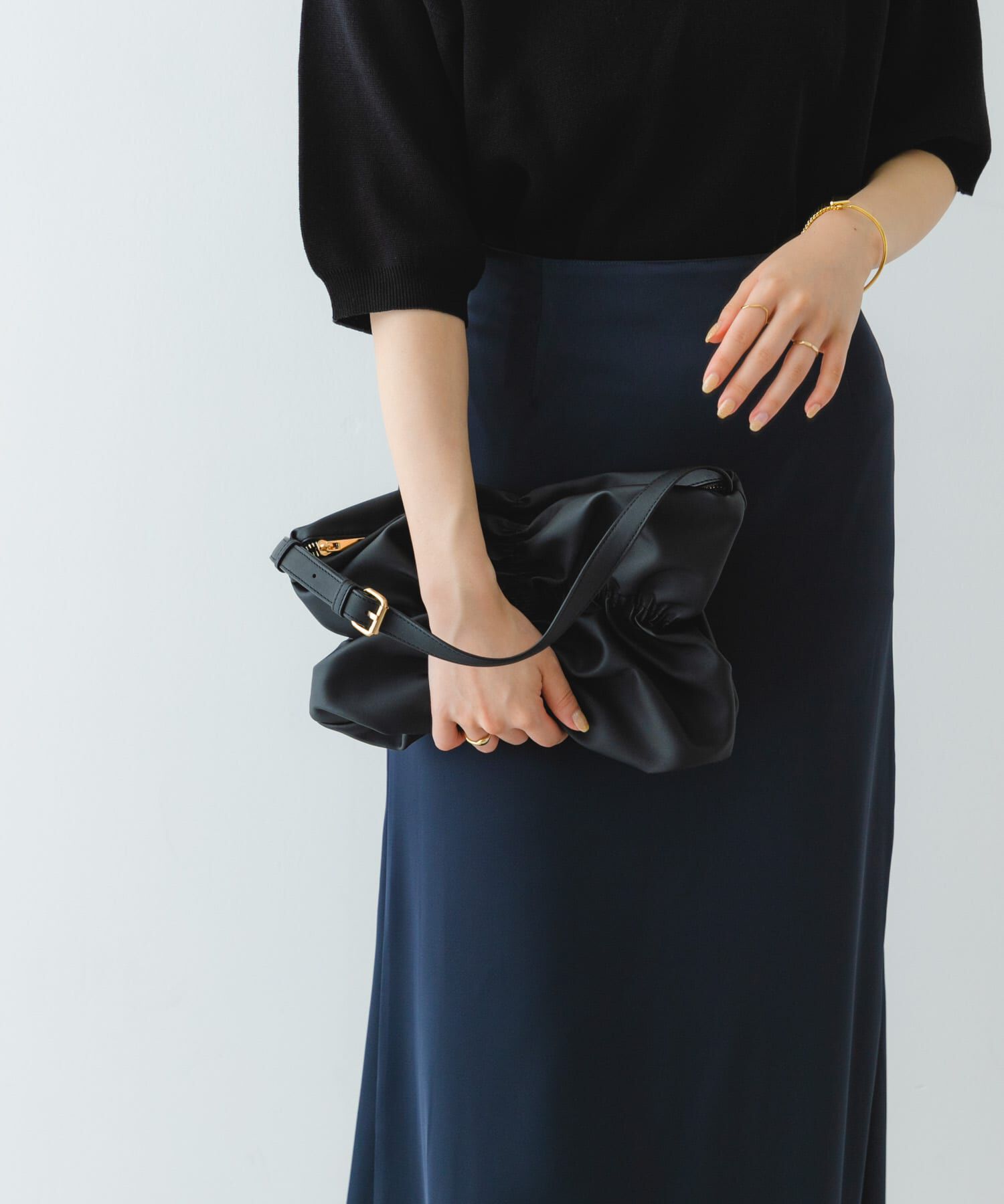 RODE SKO「シャーリングワンハンドルバッグ」|ハンドバッグ|