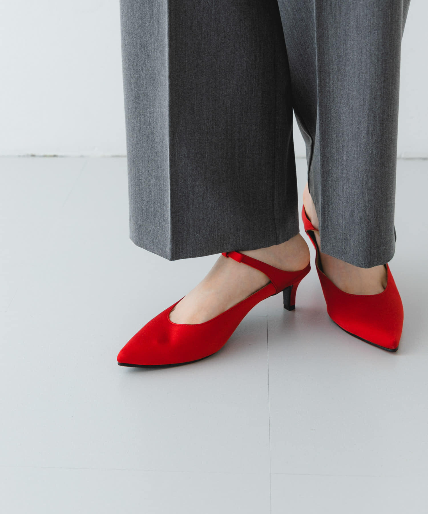 RODE SKO「『MADE IN JAPAN』プチリボンミュール」|パンプス|