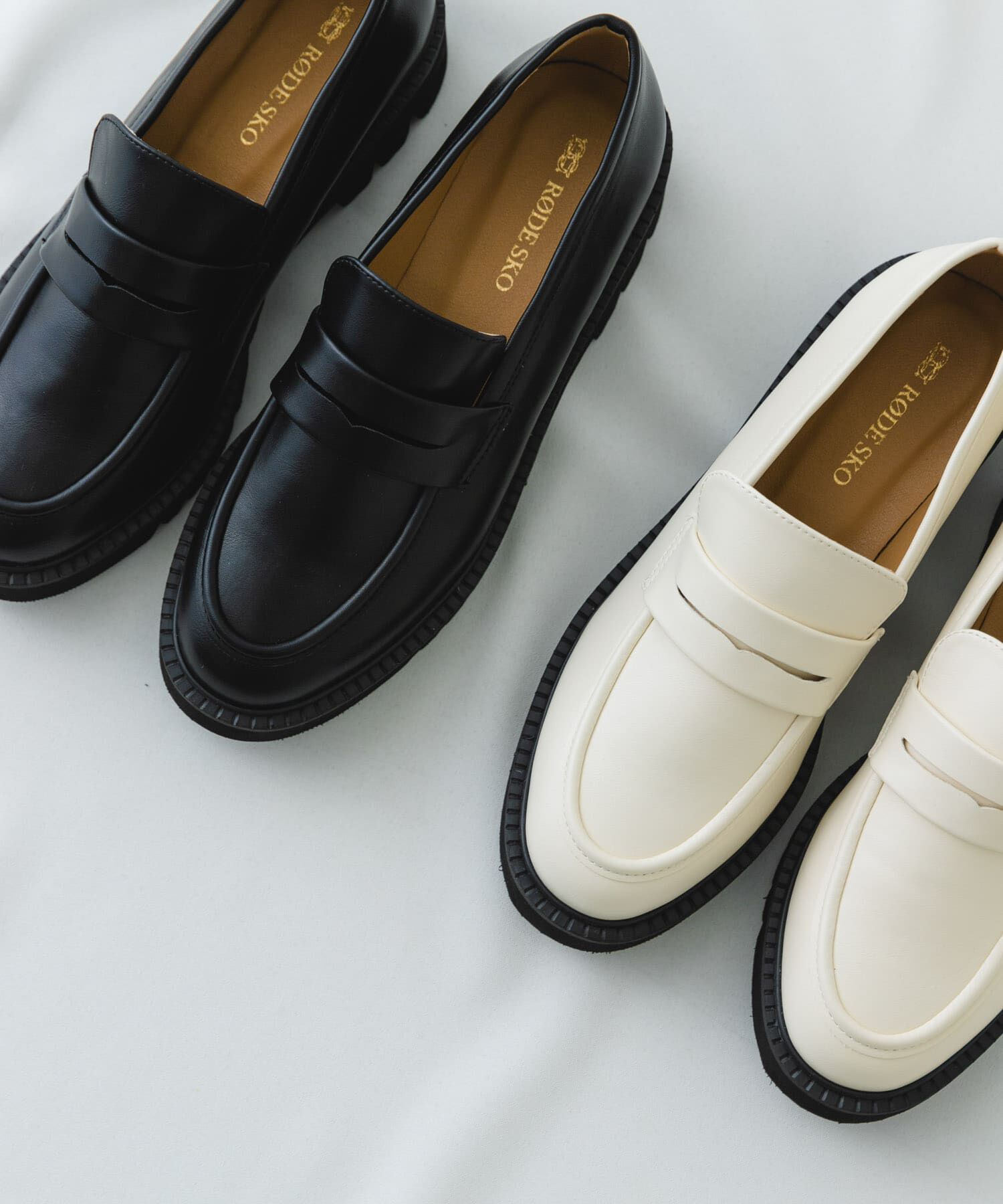 RODE SKO「プラットフォームローファー」|ローファー|