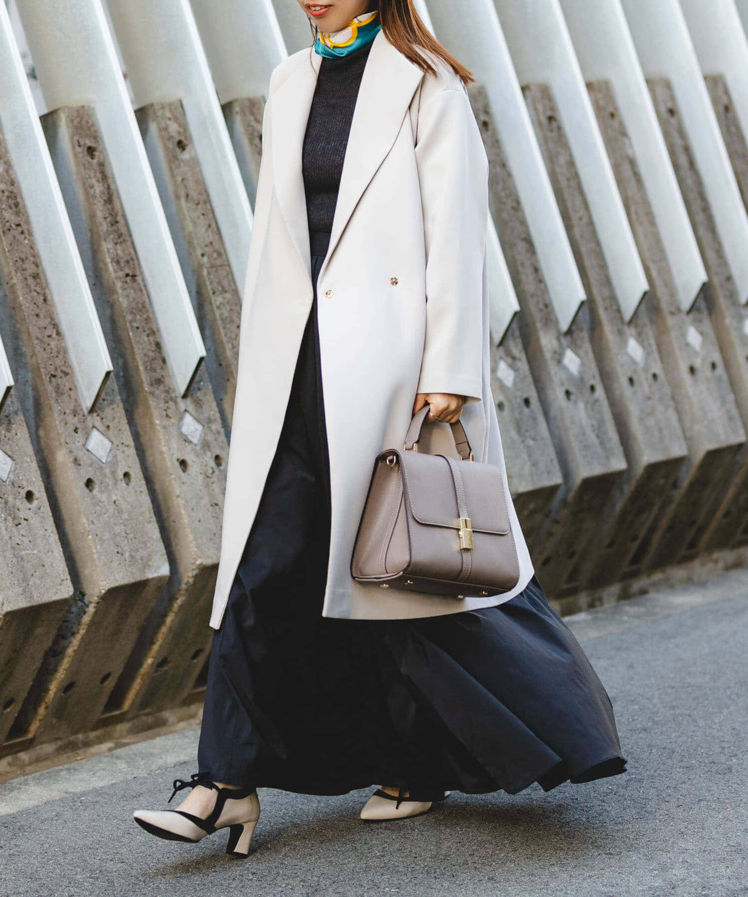 RODE SKO「サブバッグ付フラップハンドバッグ」|ハンドバッグ|