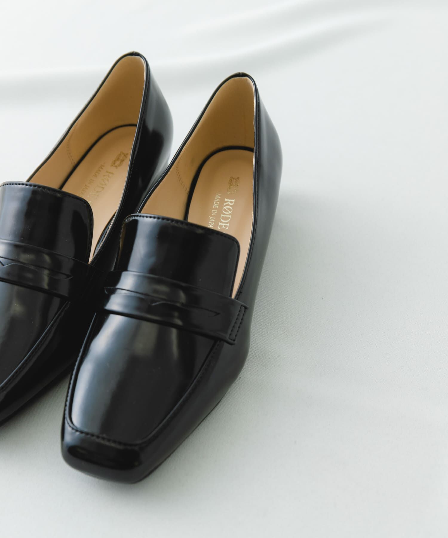 RODE SKO「『MADE IN JAPAN』3cmヒールローファー」|ローファー|