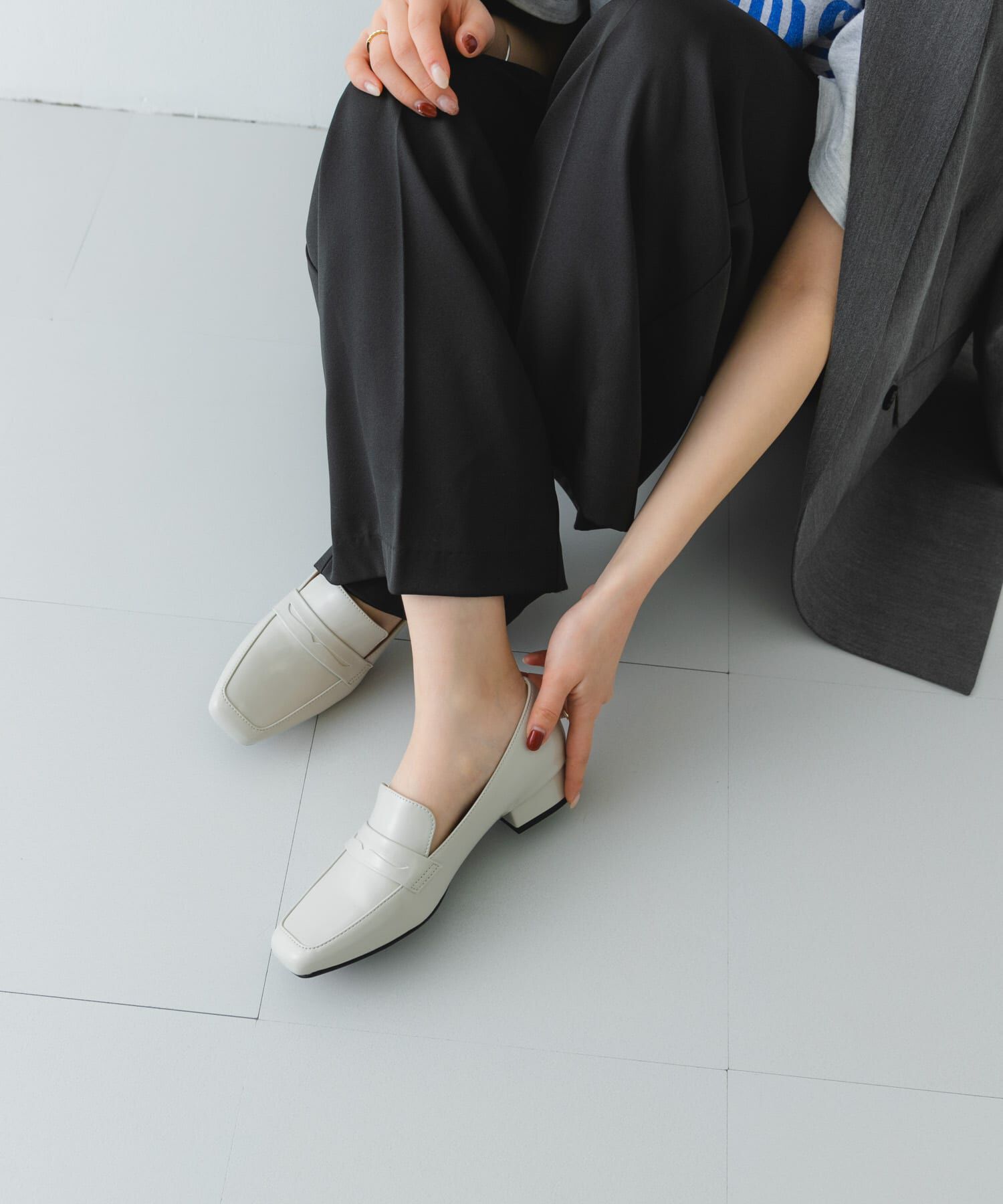 RODE SKO「『MADE IN JAPAN』3cmヒールローファー」|ローファー|