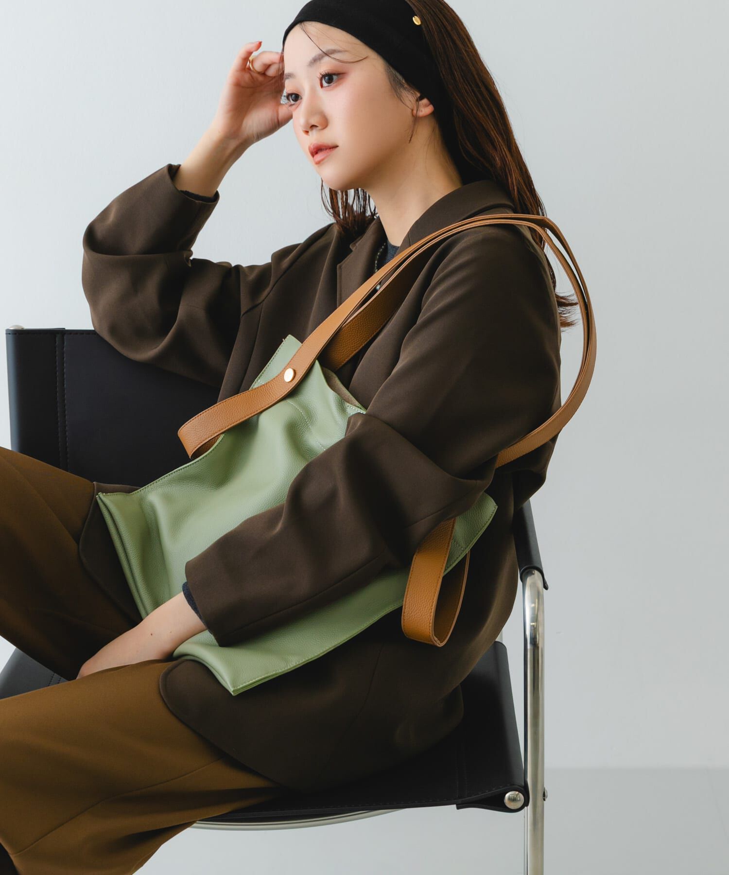 RODE SKO「『一部別注カラー』BEAURE　カウレザー2デザインベルトバッグ」|トートバッグ|