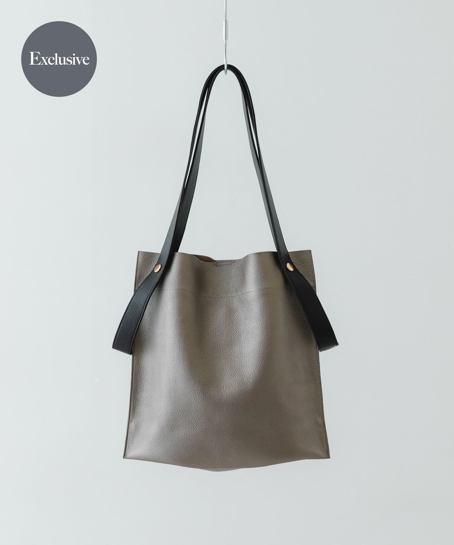 RODE SKO「『一部別注カラー』BEAURE　カウレザー2デザインベルトバッグ」|トートバッグ|シルバー系その他