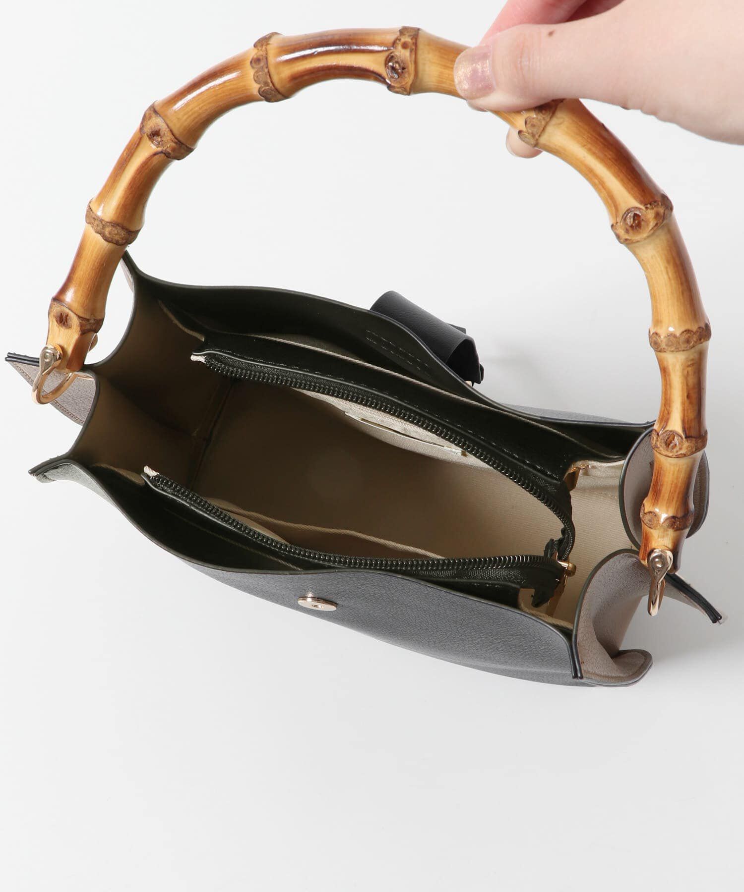 RODE SKO「バンブーワンハンドルバッグ」|ハンドバッグ|