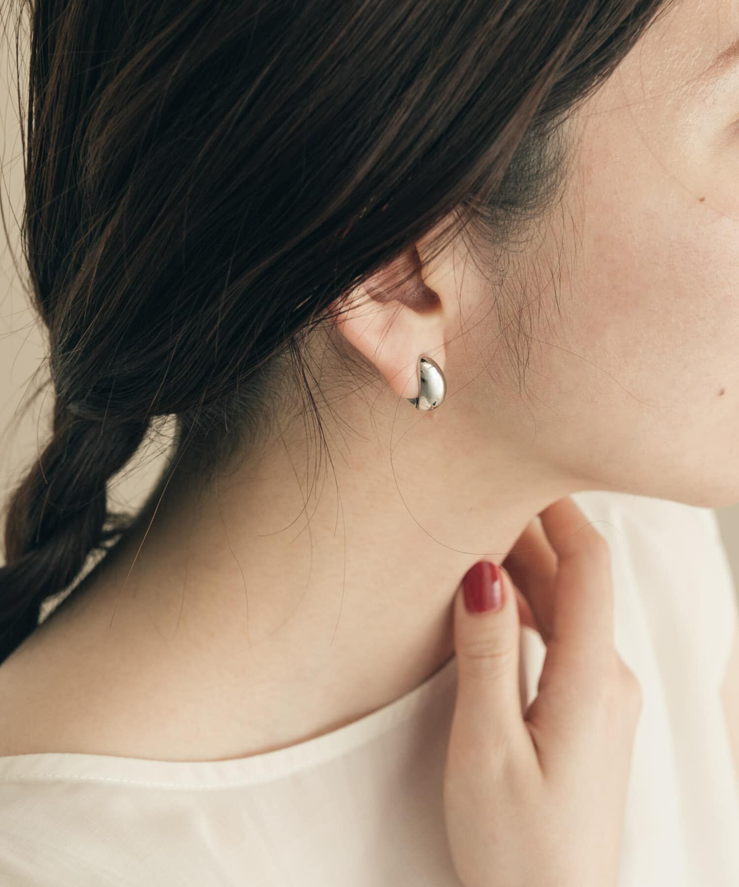 SMELLY「メタルプックリイヤリング」|イヤリング|