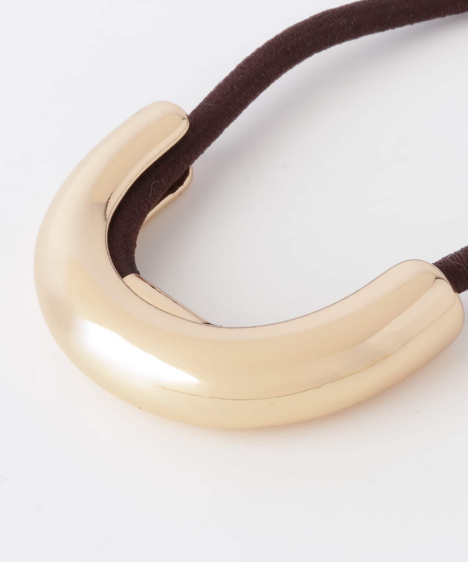 SMELLY「メタルカーブヘアポニー」|ヘアゴム・シュシュ|