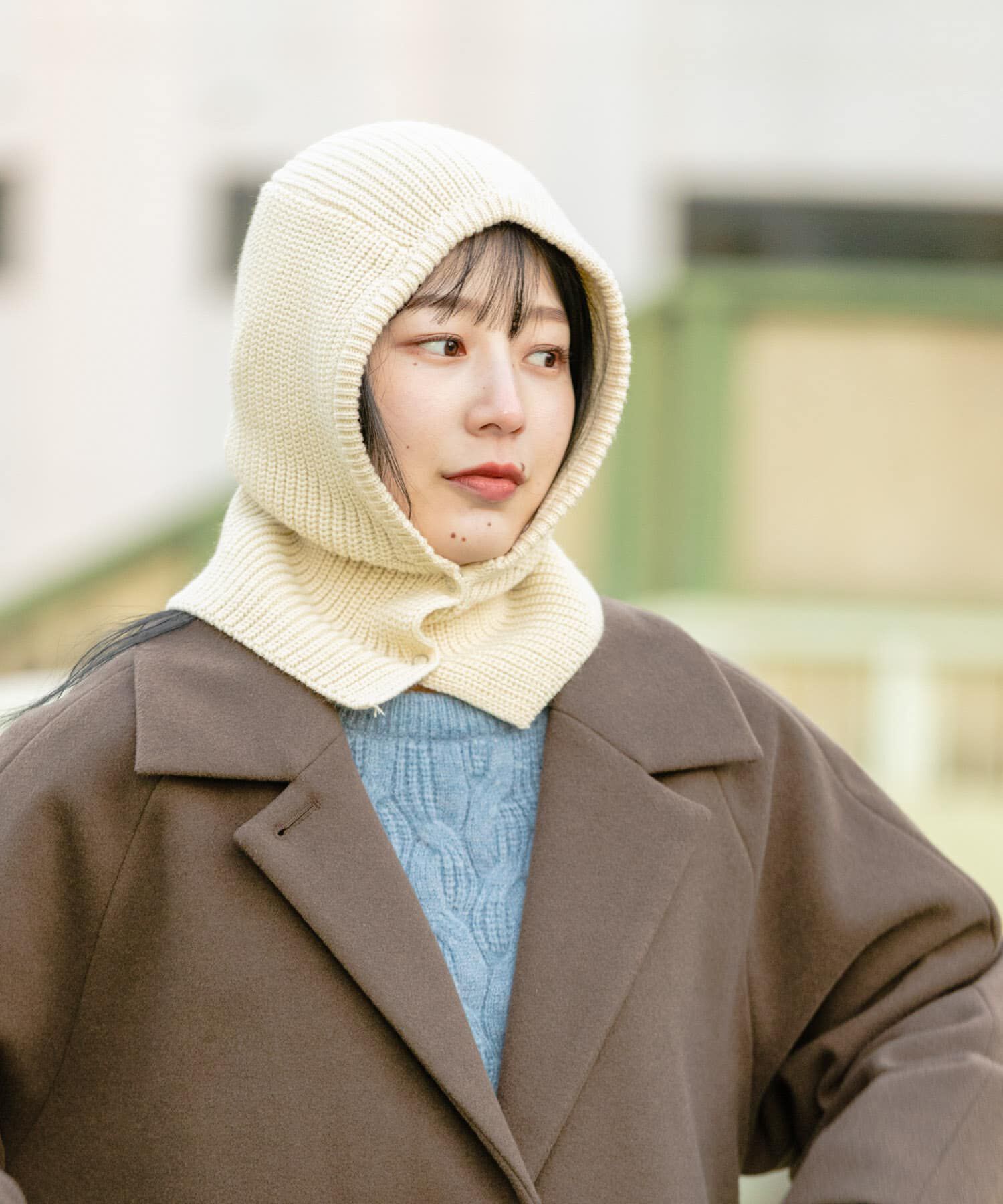 SMELLY「ニットバラクラバ」|ニット帽|